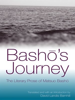 cover image of Bashō's Journey
